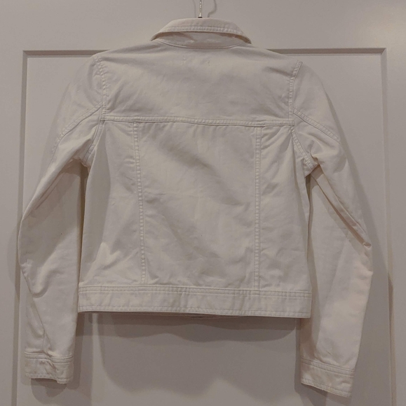 MUDD white denim jean jacket - Picture 5 of 6